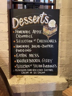 Admirals Landing Inn - Bridgwater Desserts