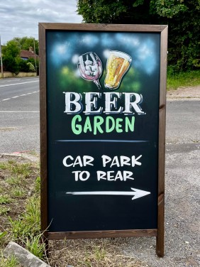 Beer Garden Knowle Inn Bridgwater