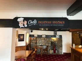 Chef's Specials Board - The Pack Horse Inn Mark Highbridge