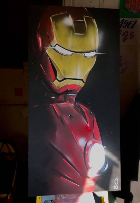 Iron Man art work for Fan