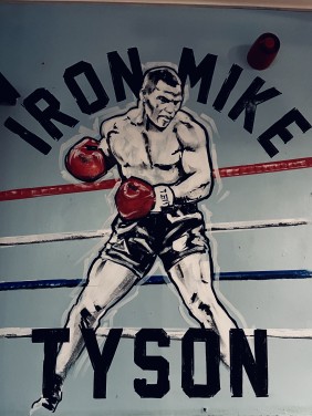 Mike Tyson Mural - Sports Bar Taunton