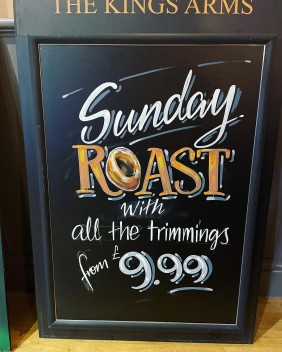 Sunday Roast - The Kings Arms Taunton