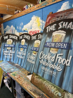 The Shack -  A-boards Bridgwater
