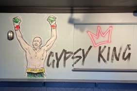 Tyson Fury Mural - sports bar Taunton